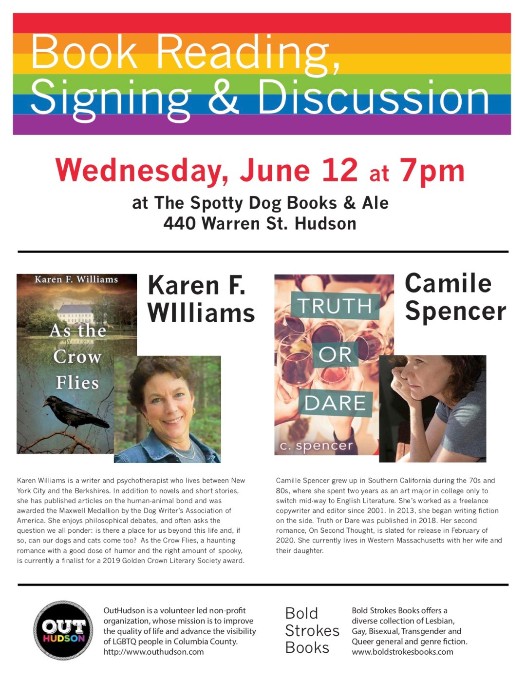 Spotty Dog Pride Flyer